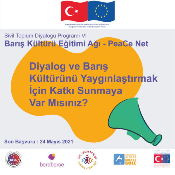 Barış Kültürü Eğitimi Ağı - PeaCE Net için Çağrı