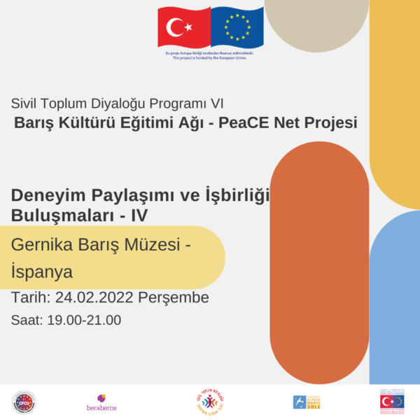 Barış Kültürü Eğitimi Ağı  Deneyim Paylaşımı ve İşbirliği Buluşmaları - IV Gernika Barış Müzesi / İspanya